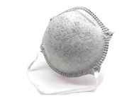 Matériel gris de respiration facile de textile tissé de couleur du masque FFP2 de respirateur de la poussière non fournisseur