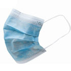 Bleu écologique masque protecteur de 3 plis, masque non tissé jetable irritant non fournisseur