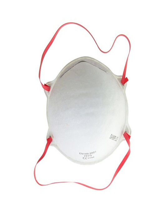 Le masque de poussière N95/FFP2 de sécurité a adapté le poids aux besoins du client avec deux courroies principales agrafées fournisseur