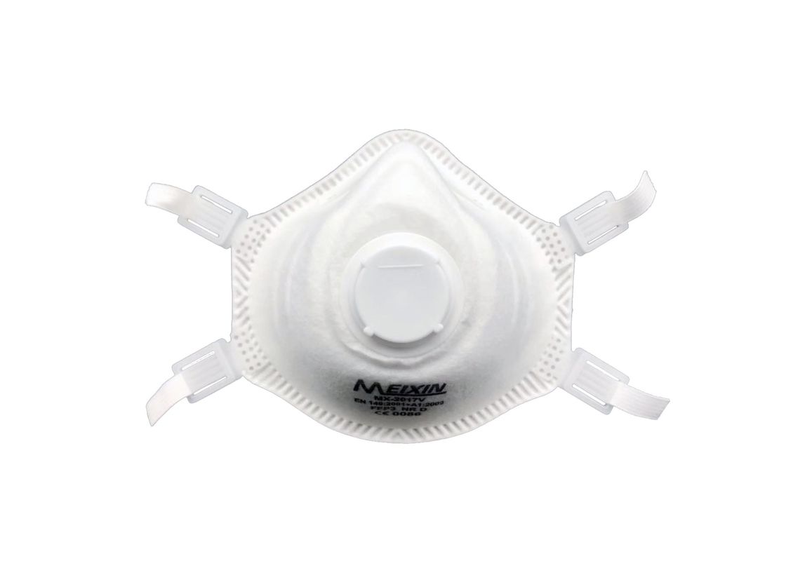 CE de masque de respirateur de la poussière de haute performance approuvé avec la valve d'exhalation fournisseur